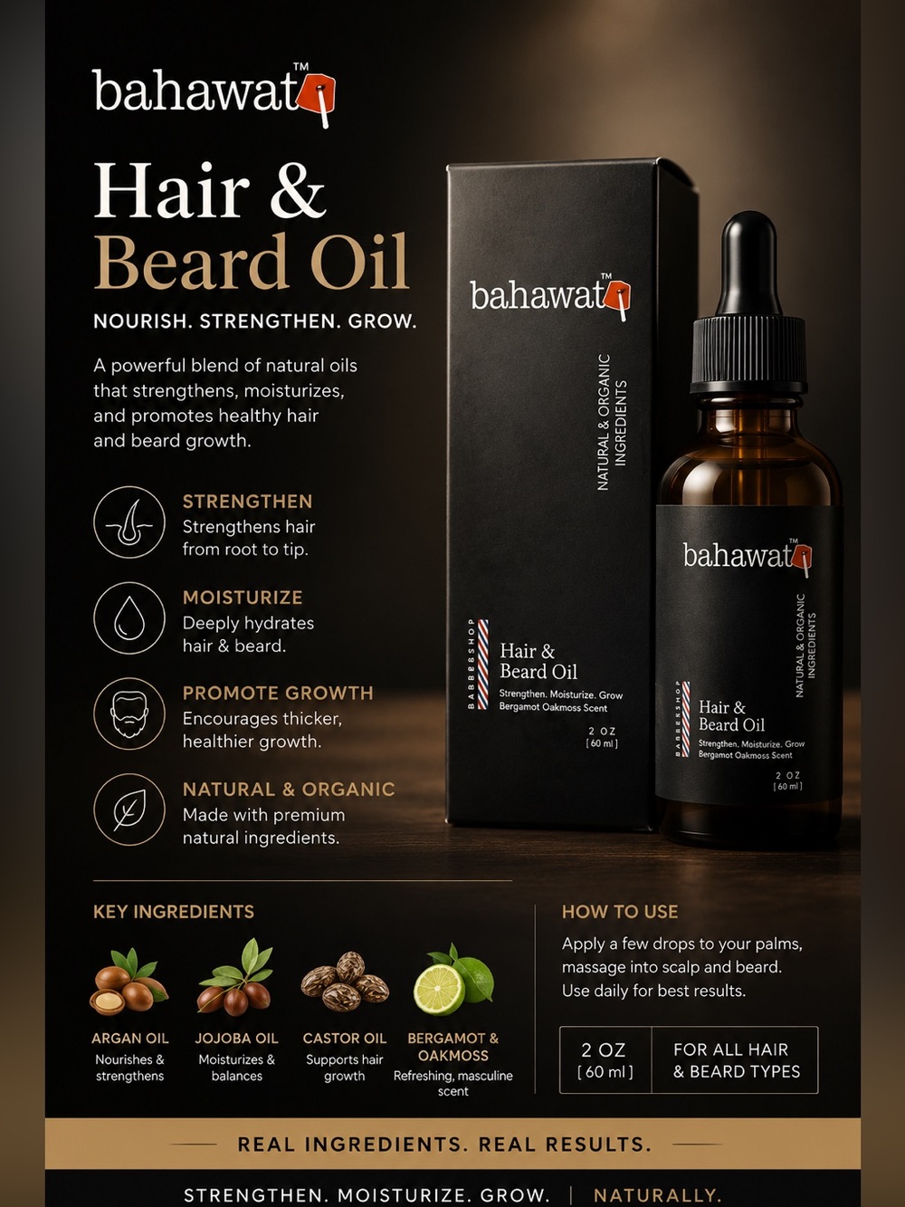 Bahawat Hair & Beard Oil